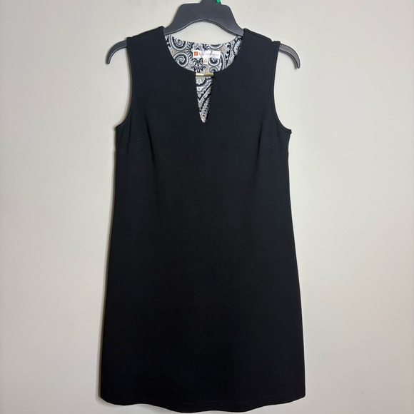 Jude Connally Women's Nadine Ponte Shift Dress in Black Size XS - Picture 2 of 6
